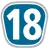 Route 18 Icon